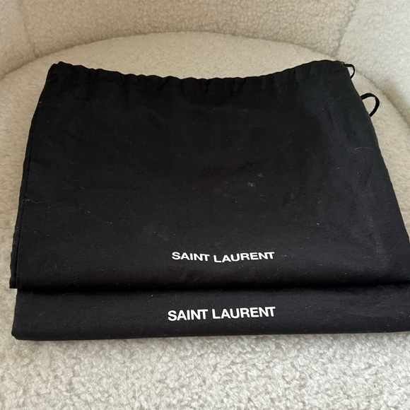 Saint Laurent Paris Blaze 45 Crystals Leather Suede Ankle Boots Black - Picture 7 of 17